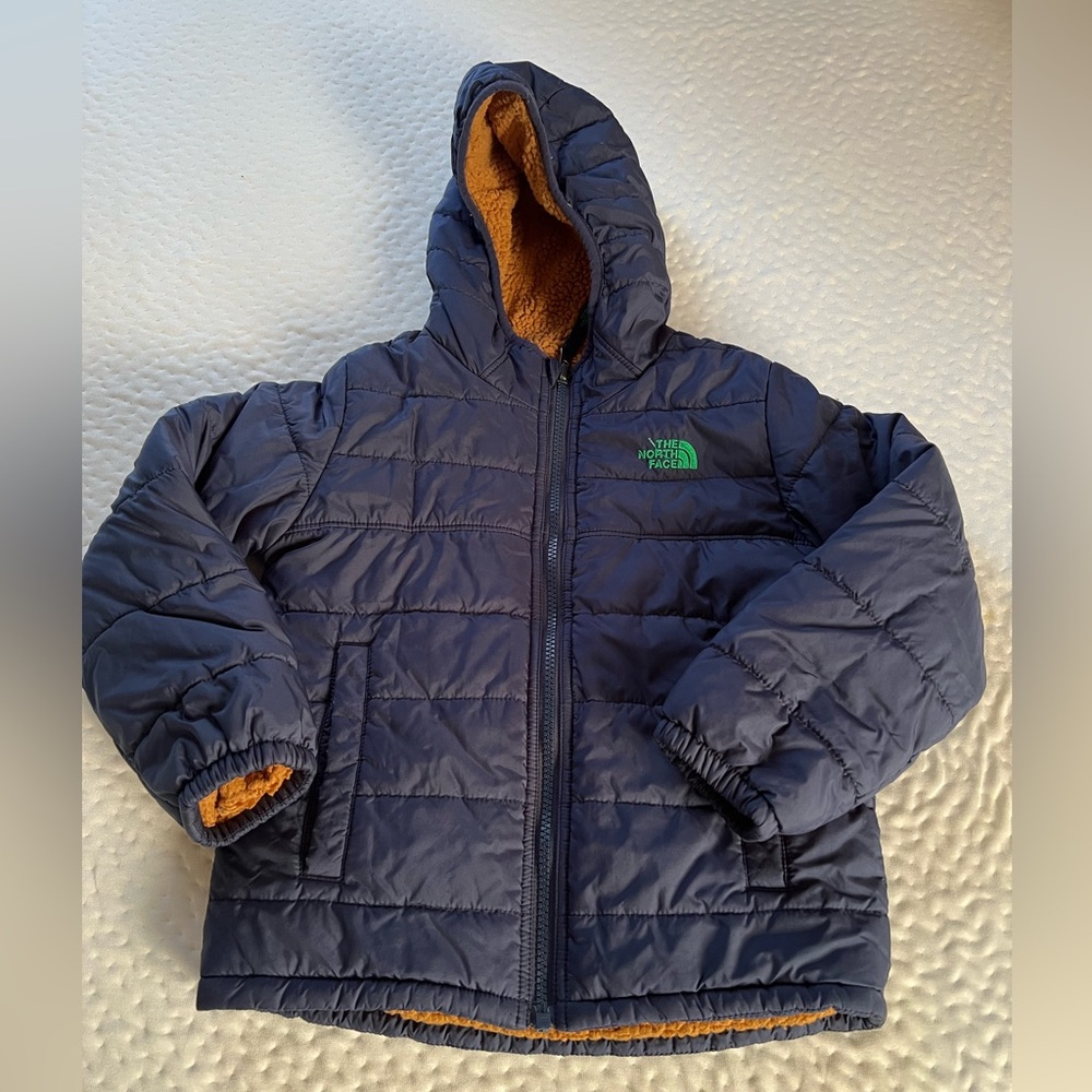 NorthFace kids reversible winter jacket.good used condition-smoke/pet free home